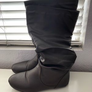 Wide calf boots